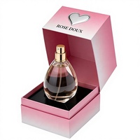 Caja de Regalo de Cartón Rígido para Perfume de Lujo, Envase Cosmético, Set de Maquillaje, Aceite Esencial