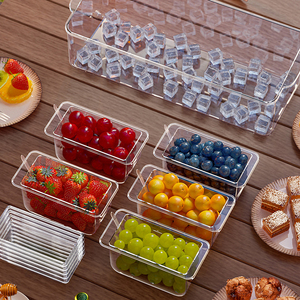 Boîte <span class=keywords><strong>de</strong></span> <span class=keywords><strong>conservation</strong></span> transparente <span class=keywords><strong>pour</strong></span> fruits à 5 compartiments, récipients <span class=keywords><strong>de</strong></span> rangement <span class=keywords><strong>pour</strong></span> condiments, boîte à <span class=keywords><strong>salade</strong></span> réfrigérée divisée avec couvercle - Product Image 5