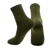 Chaussettes vertes militaires Chaussettes en coton Chaussettes pour hommes