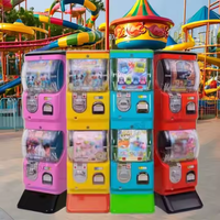 Machine à prix de jouets pour enfants Capsule sous licence japonaise vendant 6 ans centre commercial Amusement métal pièce en plastique
