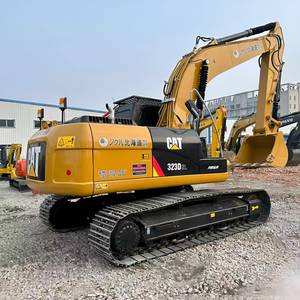 22t usato cingolo 323 d2 escavatore di seconda mano media dimensione scavatore cat 23 tonnellate usato escavatore macchina - Product Image 3