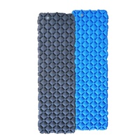 Matelas gonflable rectangulaire en TPU ultra-léger et résistant à l'humidité, 5 cm d'épaisseur, pour pique-nique, camping et équipement de plein air