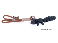 Porte-clés renard articulé imprimé en 3D, jouet anti-stress animal flexible, or soyeux et orange, breloque de sac, cadeau personnalisé sur mesure, en gros