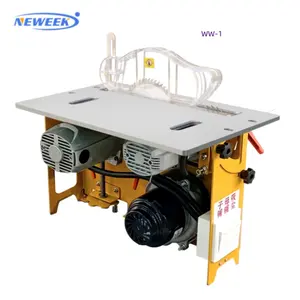 NEWEEK Hot sale portable desktop 8 inch wood cutting dust free saw sliding table saw