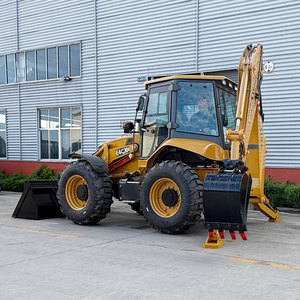 Miniexcavadora con Cargador Frontal 4x4 a Precio de Fábrica, Retroexcavadora con Soporte para Múltiples Accesorios para Trabajos Municipales en Carreteras - Product Image 1