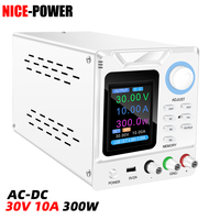 NICE-POWER SPPS-D3010S Laboratoire DC Alimentation 30V 10A avec Encodeur Bouton de Précision 10W Interface USB pour Test Phaotvoltaïque