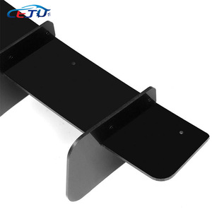 Accessori auto paraurti posteriore Spoiler protezione diffusore labbro rivestimento per sedile <span class=keywords><strong>Leon</strong></span> Hatchback MK3 2013 2014 2015 2016 - Product Image 5