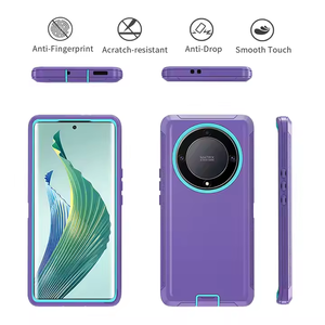 Coque de téléphone robuste antichoc pour les séries <span class=keywords><strong>Honor</strong></span> Magic 5/6/7 Lite & X8/X9 avec béquille rotative à 360 ° - Product Image 4