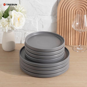 Wholesale Eco-Friendly Stoneware <b>Dinnerware</b> Set 16 Head Color Glaze Food Grade Dishwasher Safe Modern - Product Image 5
