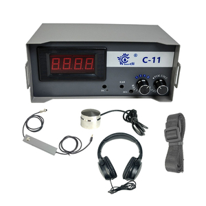 Juego de detectores de fugas de agua de geófonos digitales, escáner de pared para ubicación precisa de fugas de tuberías, plantas industriales, LCD para reparación de trabajo - Product Image 1