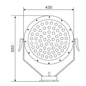 Reflector TG2-L de Bozhou, Luz Blanca Cálida para Iluminación de Puertos, Muelles, Estaciones, Plazas y Puentes, Fuente de Alimentación CA - Product Image 1