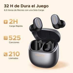 Audífonos Inalámbricos Intrauditivos con 32 Horas de Batería, Controlador de 10 mm, Sonido de Alta Fidelidad, Reducción de Ruido con IA, Llamadas, Compatibilidad con Aplicaciones, Función de Localización - Product Image 4