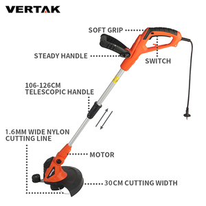 Vertak 550W 300Mm Krachtige Familie Automatische Nylon Lijn Fabriek Hand Gehouden Elektrisch Gras <span class=keywords><strong>Trimmer</strong></span> Met G Emc - Product Image 6
