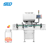 Machine de comptage et d'embouteillage entièrement automatique électronique à grande vitesse pour bonbons gélifiés et comprimés, marque SED, haute précision >99,5%, 10-80