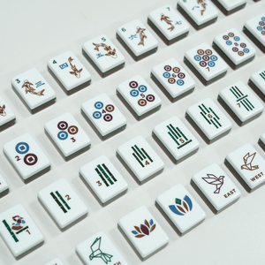 <span class=keywords><strong>Mahjong</strong></span> <span class=keywords><strong>en</strong></span> acrylique personnalisé directement de l'usine - Tuiles de <span class=keywords><strong>mahjong</strong></span> de style américain moderne, couleur/motif/taille personnalisables - Product Image 1