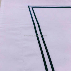 <span class=keywords><strong>Set</strong></span> di <span class=keywords><strong>Biancheria</strong></span> da <span class=keywords><strong>Letto</strong></span> in Cotone 100% Bianco con Ricamo a Mano 300T 400T 500T Direttamente dal Produttore - Product Image 4