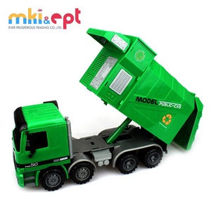 Modellino di <span class=keywords><strong>Camion</strong></span> della <span class=keywords><strong>Spazzatura</strong></span> a Frizione EPT Toys con Bidoni della <span class=keywords><strong>Spazzatura</strong></span> - Product Image 2