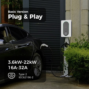 Carga de CA para uso doméstico <span class=keywords><strong>Cargador</strong></span> EV Pila 11kW Enchufe Go EV Carga, 32A <span class=keywords><strong>Cargador</strong></span> De Batería De Auto Compatibilidad Type2 - Product Image 1