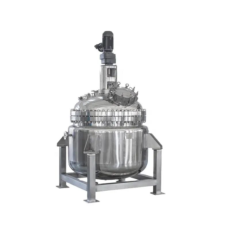 High pressure chemical reactor continuous reactor for chemical industry pahrmaceutial industry