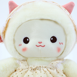 Peluche <span class=keywords><strong>agneau</strong></span> à habiller - Nouveau style, adorable mouton endormi, poupée apaisante et cadeau de décoration intérieure - Product Image 3