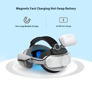 <span class=keywords><strong>BOBOVR</strong></span> P4u Diadema mejorada con batería magnética PICO 4 Accesorio de carga ultra Comodidad Mejora VR Accesorios de juego - Product Image 5