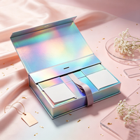 Scatola Regalo Rigida con Chiusura Magnetica Personalizzata, Confezione di Lusso in Cartone Riutilizzabile con Stampa Logo