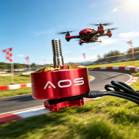 Moteur Brushless Rcinpower AOS Supernova 2207 1570KV 8S à Rotor Creux Haute Poussée 7 Pouces pour Drone FPV Freestyle Longue Portée