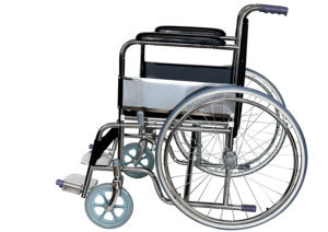 Kursi roda Manual lipat ringan murah baja terbaik - Product Image 4