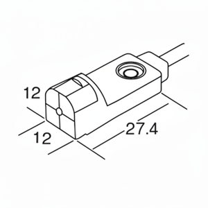 Para sensor de proximidad inductivo de forma rectangular Panasonic - Product Image 1