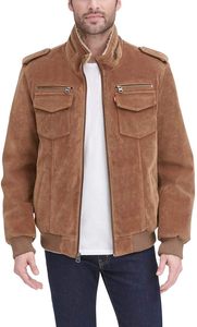 แจ็กเก็ตหนังกันลมสำหรับผู้ชายแจ็กเก็ตหนังสำหรับกลางแจ้งผลิตตามสั่ง - Product Image 4