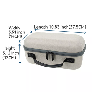 Estuche de transporte portátil protector para proyector Fumao Freestyle, carcasa dura impermeable con cremallera, bolsas y estuches EVA - Product Image 5