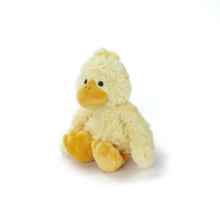 Nouvelle peluche cheveux bouclés canard jouet mignon jaune canard en peluche animaux en peluche douce poupée confortable en peluche Animal en peluche