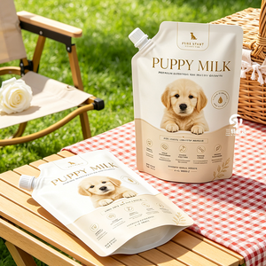 Bolsa de Embalaje de Leche para Mascotas, Impresa Personalizada, de Aluminio, con Boquilla, Fabricante OEM - Product Image 5