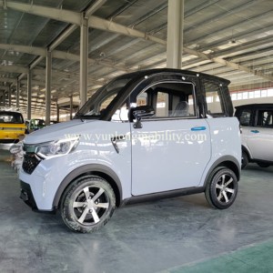 Petite Voiture Électrique Cyclomoteur Voiture 45 Kmh Elektrische Autos Véhicules Transport Cabine <span class=keywords><strong>Scooter</strong></span> 4 Roues <span class=keywords><strong>Scooter</strong></span> Électrique Automobile - Product Image 2