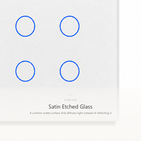 Interrupteurs de lumière de type 86 de haute qualité, standard européen, avec logo personnalisé, interrupteur Zigbee, surface en verre mat sans doigts