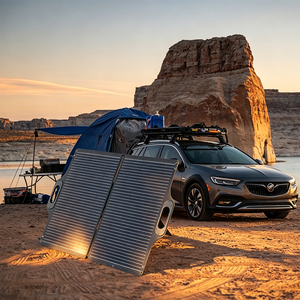 Panneau solaire portable pliable 100W ETFE, 23% d'efficacité, solution de charge mobile pour le camping et les activités de plein air - Product Image 1