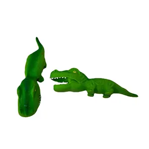 TikTok mainan dekompresi kreatif hadiah ornamen hewan dinosaurus kepala besar simulasi dapat diregangkan kualitas tinggi