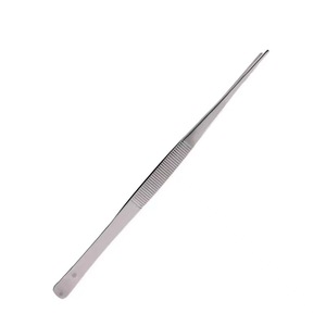 Pincettes en acier inoxydable de 12,5 cm avec pointe dentée et texture antidérapante pour usage domestique et bricolage - Product Image 2