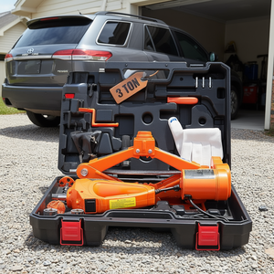 Gato hidráulico eléctrico Vevor de 3 toneladas y 12V con control remoto para cambio de neumáticos en SUV, camionetas y sedanes - Product Image 2