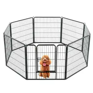 Preiswert Indoor Outdoor langlebiges Netz Hundekäfig Hundestifte und Kennel Zuhause Jumping Run Einzäunung Platten