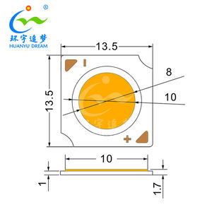 Personalizar presión constante 24V 1310 COB LED Chip High Cri 97 12W para luz descendente y foco - Product Image 2