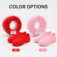Filamento Flexible para Impresora 3D de TPU 85A 90A Rosa de 1.75mm, Resistente a Impactos y al Desgaste, Venta al Por Mayor