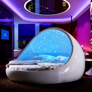 Cama Nido de Amor Romántica Moderna Personalizada, Duradera, con Diseño de Cielo Estrellado, a Precio Económico - Product Image 4