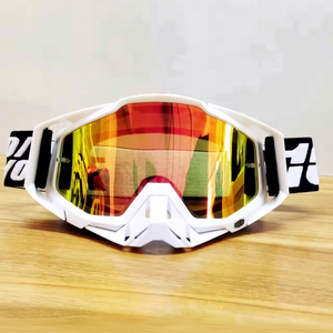 Gafas de Motocross Maxbrace Antivaho MX con Lentes Esféricas, Resistentes al Viento, Lentes Intercambiables, Unisex, para Actividades al Aire Libre y Ciclismo - Product Image 1