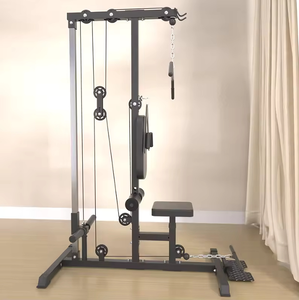 Máquina de Poleas de Alta y <span class=keywords><strong>Baja</strong></span> Resistencia para Ejercicios de Peso Muerto y Remo - Fortalece los Músculos de la Espalda, Bíceps y Brazos en Casa - Product Image 2