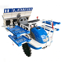 Transplanteuse de riz à grande vitesse à 4 rangs, modèle 2ZG-4C, machine à repiquer le riz qui économise la main-d'œuvre
