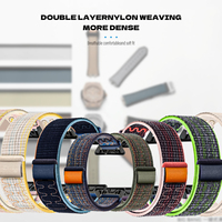 Bande de boucle 22mm 26mm pour Garmin Fenix 7X 7 Pro Fenix 6X 6 5X 5Plus Tactix 7 Forerunner 965 955 Enduro 2 Nylon Quick Fit Strap
