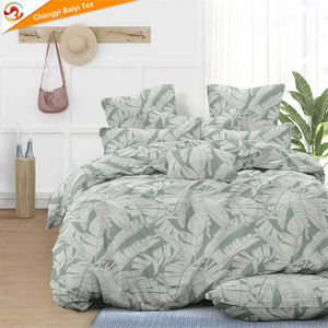 Textiles para el hogar al por mayor Sheins mismo estilo mariposa colorida traje de tres piezas ropa de cama juego de edredón juego de sábanas - Product Image 5