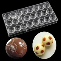 Moule à Chocolat en Polycarbonate pour Décoration de Gâteaux, Forme Demi-Sphère 3D Tourbillon, Moule à Gâteau en Plastique