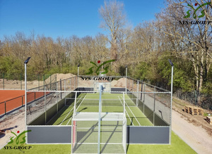 Clôture en treillis métallique pour terrain <span class=keywords><strong>de</strong></span> sport personnalisable pour terrain <span class=keywords><strong>de</strong></span> football/tennis/pickleball/basketball - Product Image 5